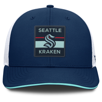 Seattle Kraken czapka baseballówka Authentic Pro A/Cap Structured Mid-Crown Adj