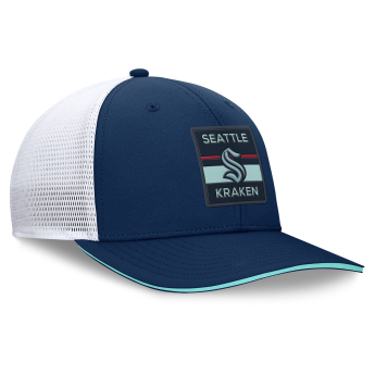 Seattle Kraken czapka baseballówka Authentic Pro A/Cap Structured Mid-Crown Adj