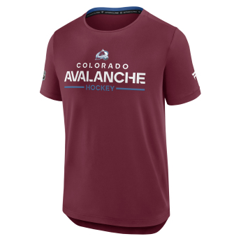 Colorado Avalanche koszulka męska Authentic Pro SS Rink Tee