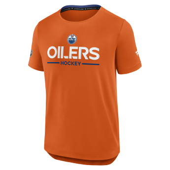 Edmonton Oilers koszulka męska Authentic Pro SS Rink Tee
