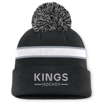 Los Angeles Kings czapka zimowa damska Authentic Pro W/Cap Cuffed Pom Beanie