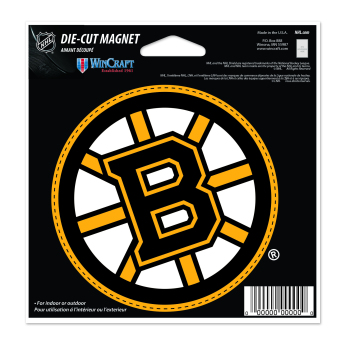 Boston Bruins magneska Die Cut