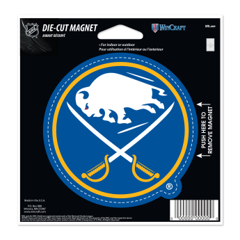 Buffalo Sabres magneska Die Cut