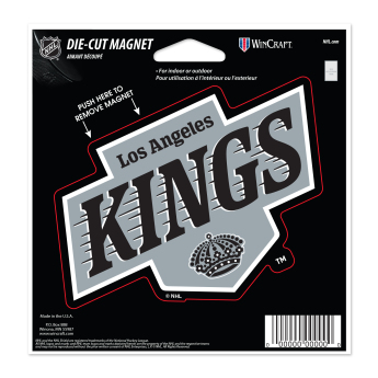 Los Angeles Kings magneska Die Cut