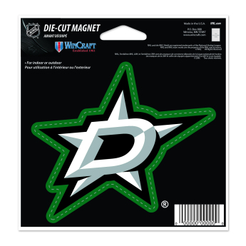 Dallas Stars magneska Die Cut