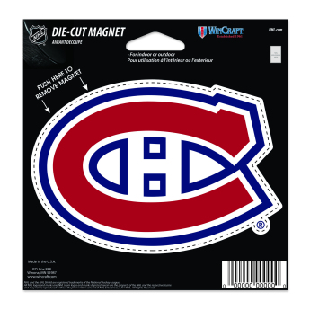Montreal Canadiens magneska Die Cut