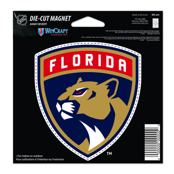 Florida Panthers magneska Die Cut