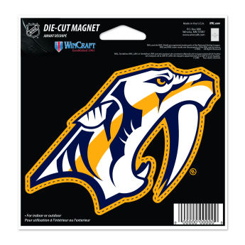 Nashville Predators magneska Die Cut