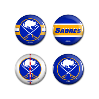 Buffalo Sabres przypinka Button 4 Pack