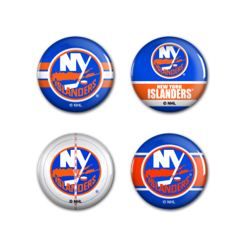 New York Islanders przypinka Button 4 Pack