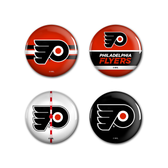 Philadelphia Flyers przypinka Button 4 Pack