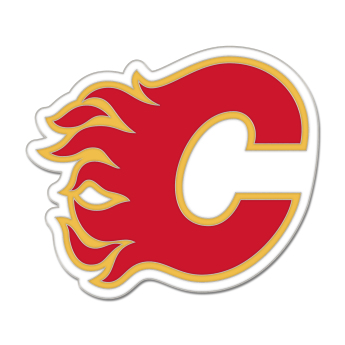 Calgary Flames pineska Enamel Pin Jewelry Card