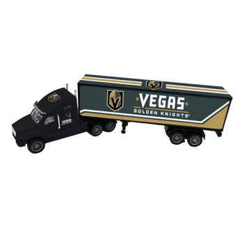 Vegas Golden Knights ciężarówka 18-Wheeler Big Rig Truck Black