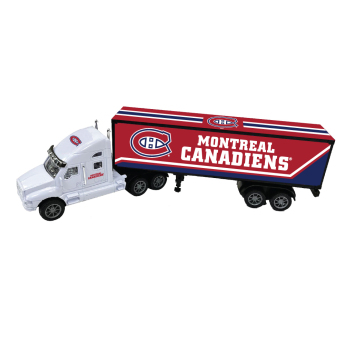 Montreal Canadiens ciężarówka 18-Wheeler Big Rig Truck White