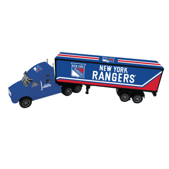 New York Rangers ciężarówka 18-Wheeler Big Rig Truck Blue