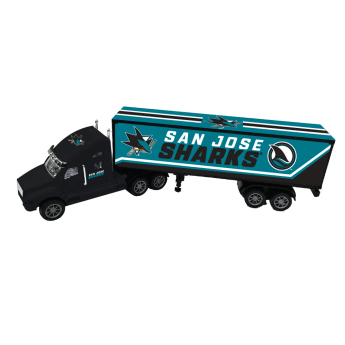 San Jose Sharks ciężarówka 18-Wheeler Big Rig Truck Black
