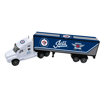 Winnipeg Jets ciężarówka 18-Wheeler Big Rig Truck Blue