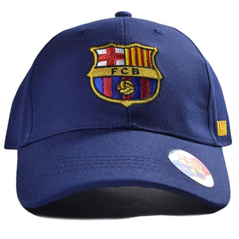 Barcelona czapka baseballówka navy classic