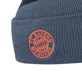 Bayern Monachium czapka zimowa Woolie grey