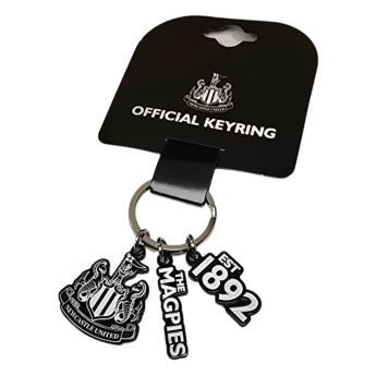 Newcastle United brelok do kluczy 3 Charm