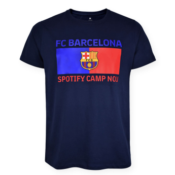 Barcelona koszulka dziecięca Camp Nou navy