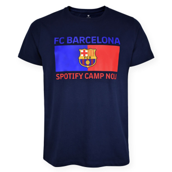 Barcelona koszulka męska Camp Nou navy