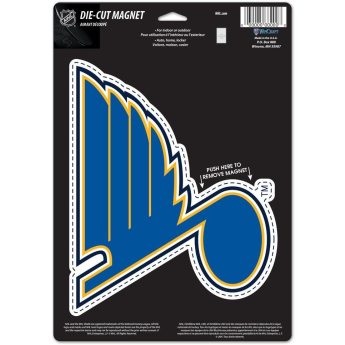 St. Louis Blues magneska Die Cut