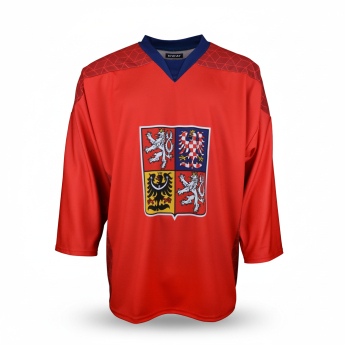 Reprezentacje hokejowe hokejowa koszulka meczowa Czech republic 2025/2026 CCM Fandres replica red