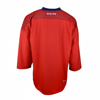 Reprezentacje hokejowe hokejowa koszulka meczowa Czech republic 2025/2026 CCM Fandres replica red