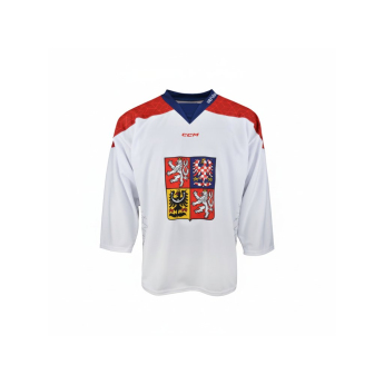 Reprezentacje hokejowe hokejowa koszulka meczowa Czech republic 2025/2026 CCM Fandres replica white