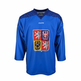 Reprezentacje hokejowe hokejowa koszulka meczowa Czech republic 2025/2026 CCM Fandres replica blue