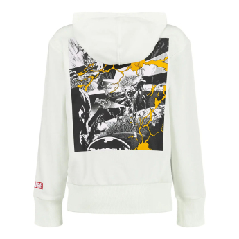 Real Madryt dziecięca bluza z kapturem Marvel white