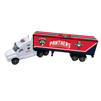 Florida Panthers ciężarówka 18-Wheeler Big Rig Truck White