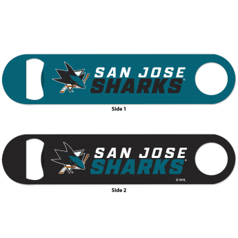 San Jose Sharks otwieracz Metal 2 Sided