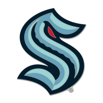 Seattle Kraken pineska Enamel Pin Jewelry Card