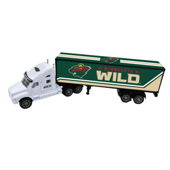 Minnesota Wild ciężarówka 18-Wheeler Big Rig Truck White