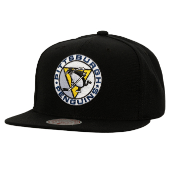 Pittsburgh Penguins czapka flat baseballówka Conference Patch Snapback black