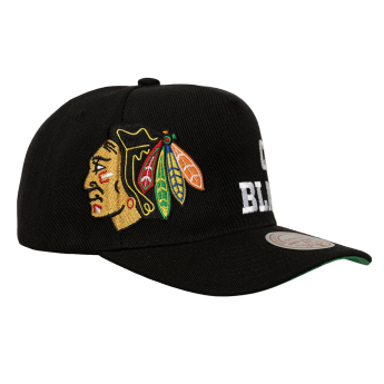 Chicago Blackhawks czapka baseballówka Busted Pro Snapback black
