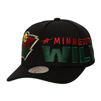 Minnesota Wild czapka baseballówka Busted Pro Snapback black