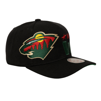 Minnesota Wild czapka baseballówka Busted Pro Snapback black