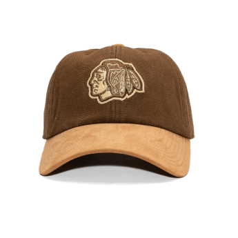 Chicago Blackhawks czapka baseballówka Lux Chain Strapback