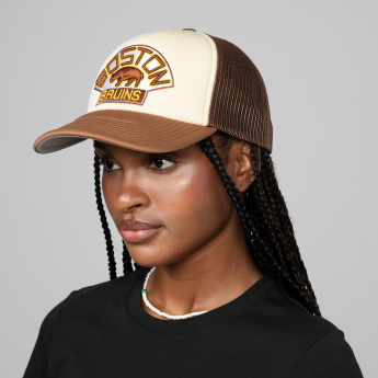 Boston Bruins czapka baseballówka Vintage Block Trucker