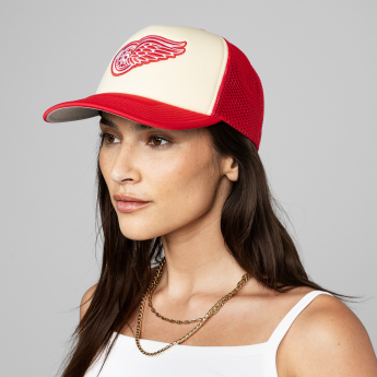 Detroit Red Wings czapka baseballówka Vintage Block Trucker