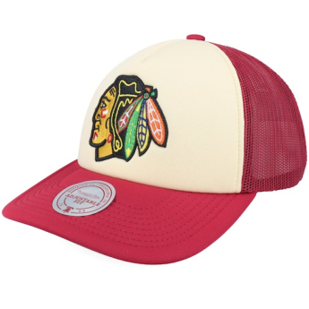Chicago Blackhawks czapka baseballówka Vintage Block Trucker