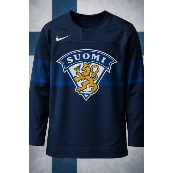 Reprezentacje hokejowe hokejowa koszulka meczowa Finland NIKE IIHF World Championships replica