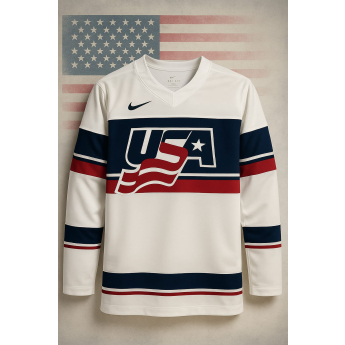 Reprezentacje hokejowe hokejowa koszulka meczowa USA NIKE IIHF World Championships replica