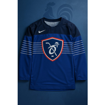 Reprezentacje hokejowe hokejowa koszulka meczowa France NIKE IIHF World Championships replica