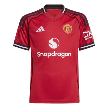 Manchester United dziecięca koszulka meczowa official replica 25/26 home