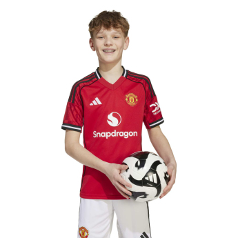 Manchester United dziecięca koszulka meczowa official replica 25/26 home