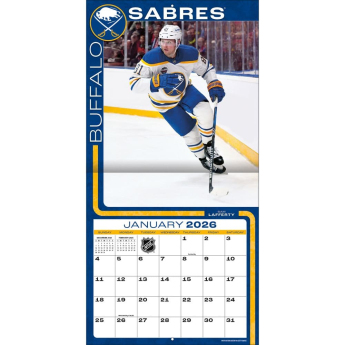Buffalo Sabres kalendarz 2026 Wall
